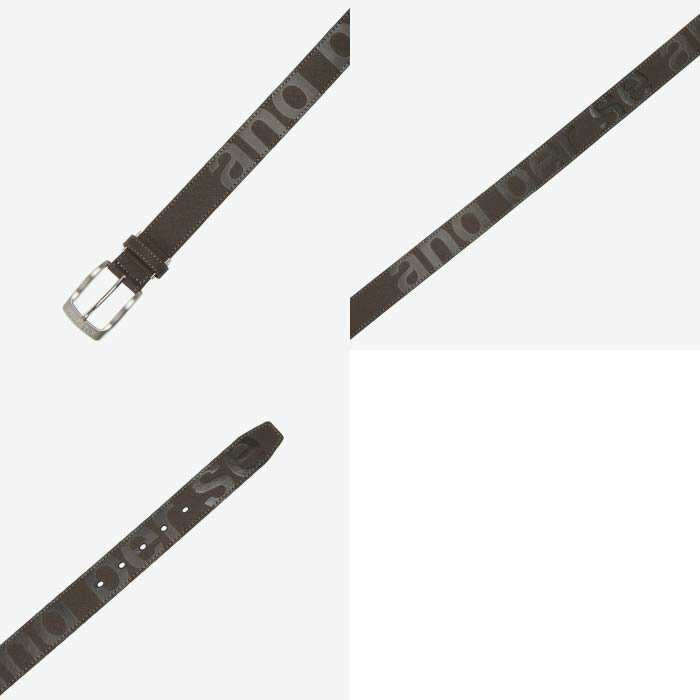 and per se アンパスィ ゴルフウェア メンズ ベルト 長さ調整機能オメガ付き AMF7405 秋冬 2025