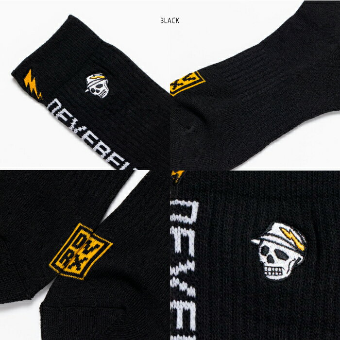 DEVEREUX GOLF デヴァローゴルフ ゴルフウェア メンズ ソックス MENS Back Logo Regular Socks 763572840 秋冬 2025【メール便可】
