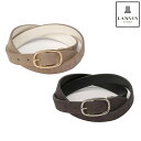 LANVIN SPORT ランバン スポール レディース スエード調ベルト サイズ調整可能 VG5FBL01L 秋冬 2025