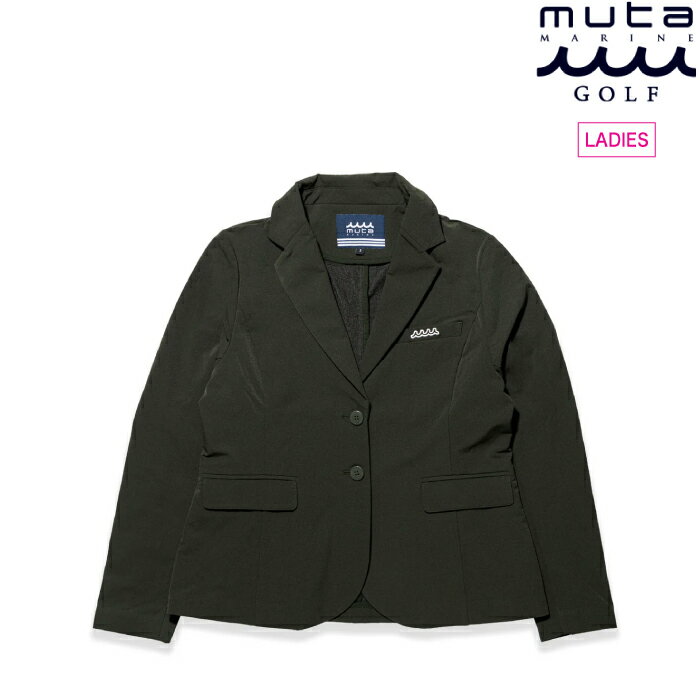 muta MARINE GOLF ムータマリンゴルフ ゴルフウェア レディース ストレッチナイロン ジャケット シンプ..