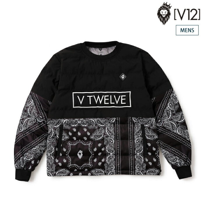 V12 ヴィトゥエルブ ゴルフウェア メンズ PAD BAN SNEAD スニードジャック ブルゾン プルオーバー ジャケット 撥水 防風 ストレッチ 保温 v122520-jk03 秋冬 2025