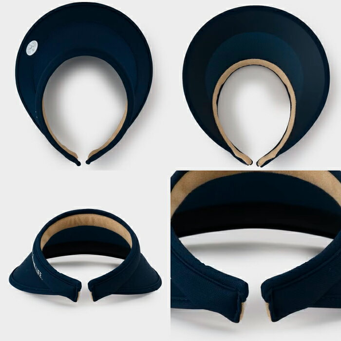 adabat アダバット ゴルフウェア レディース 軽量UVクリップバイザー 864-02550 春夏 2025