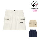 【20%OFF SALE】and per se アンパスィ ゴルフウェア レディース ストレッチジャカード スカート afs4095e7 春夏 2025