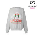 CPG GOLF シーピージーゴルフ ゴルフウェア レディース 長袖スウェットシャツ SWEAT SHIRTS オーバーサイズ1109-25132 春夏 202...