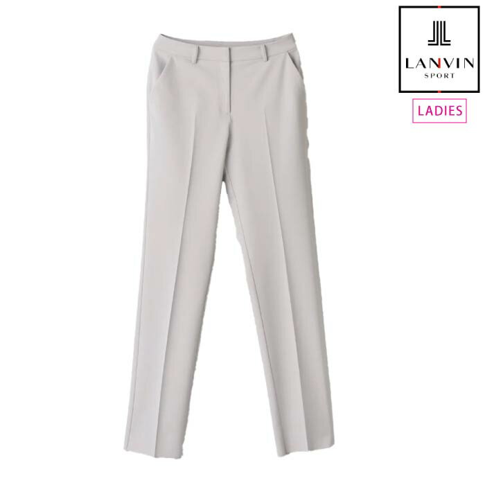 LANVIN SPORT ランバン スポール ゴルフウェア レディース ロングパンツ ストレッチ はっ水 UV vg5slp01l 春夏 2025