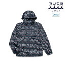 muta MARINE GOLF ムータマリンゴルフ ゴルフウェア メンズ レディース 2WAY レインアウター (デジタルロゴ) 透湿 セットアップ対応 mm...