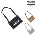 muta MARINE GOLF CONTINUA パンチングエシカルレザー サコッシュ