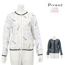 【40%OFF SALE】PICONE CLUB ピッコーネクラブ ゴルフウェア レディース ダックス柄メッシュ速乾ブルゾン 伸縮性 c459412 春夏 2025