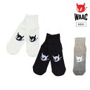 WAAC ワック メンズ ヒールプロテクト 3Dアンクルソックス 072214820 CACC_01 【メール便可】