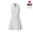 WAAC ワック ゴルフウェア レディース WOMEN デニムライクワンピース 2WAYストレッチ 072252580 春夏 2025