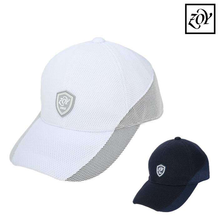 ZOY ゾーイ ゴルフウェア メンズ レディース UNISEX COOLキャップ 気化熱冷感 071452802 春夏 2025