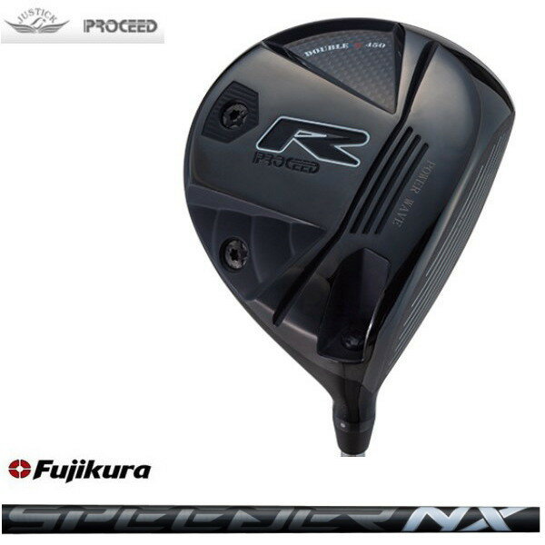 JUSTICK ジャスティック PROCEED プロシード DOUBLE R450 ドライバー FUJIKURA フジクラ SPEEDER NX BLACK シャフト