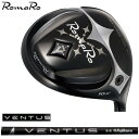 ヘッド：ROMARO ロマロ V1 460 ドライバー シャフト：FUJIKURA フジクラ VENTUS BLACK FUJIKURA フジクラ VENTUS BLACK