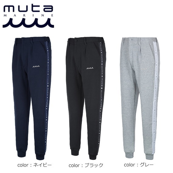 muta MARINE GOLF ムータ マリン ゴルフ メンズ ゴルフウェア muta MARINE GOLF サイドメッシュスウェットリブパンツ