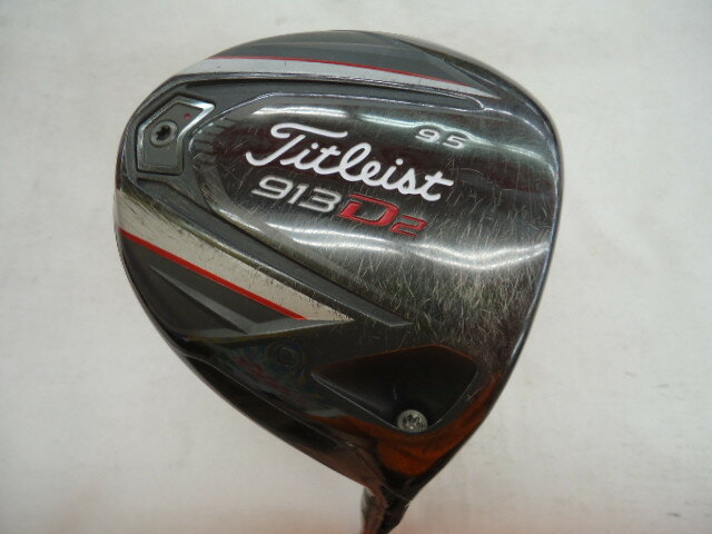 【中古】タイトリスト 913D2 ドライバー 9.5° Sフレックス 45.0インチ ディアマナR60 リシャフト品 Cランク 右利き用 Titleist ゴルフクラブ ゴルフドゥ ゴルフ用品 GOLF DO 中古ゴルフクラブ