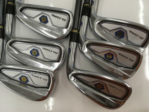 【中古】テーラーメイド GLOIRE F アイアンセット Sフレックス 38.5インチ GL 3300 Cランク 右利き用 Taylormade ゴルフクラブ ゴルフ..