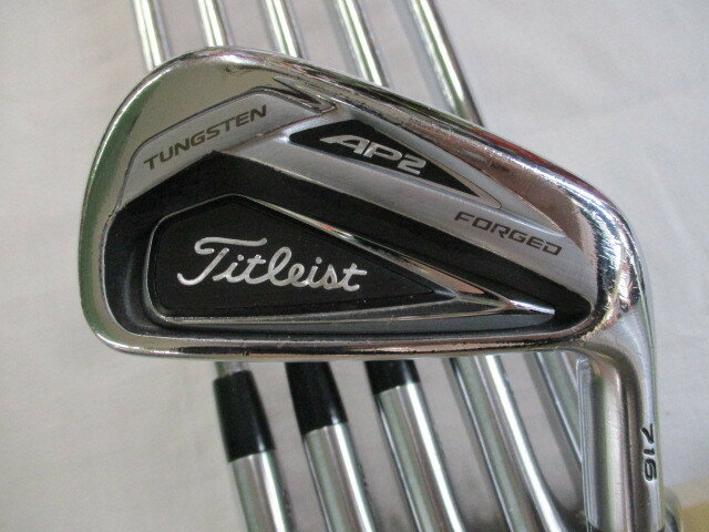 【中古】タイトリスト AP 2 716 アイアンセット Sフレックス 38.0インチ NSプロ MODUS 3 TOUR 120 Cランク 右利き用 Titleist ゴルフクラブ ゴルフドゥ ゴルフ用品 GOLF DO 中古ゴルフクラブ