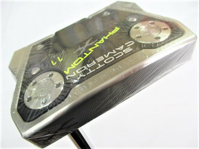 【中古】タイトリスト SC PHANTOM X 11 2021 パター 33.0インチ ヘッドカバーあり オリジナルスチール Sランク 右利き用 Titleist ゴルフクラブ ゴルフドゥ ゴルフ用品 GOLF DO 中古ゴルフクラブ