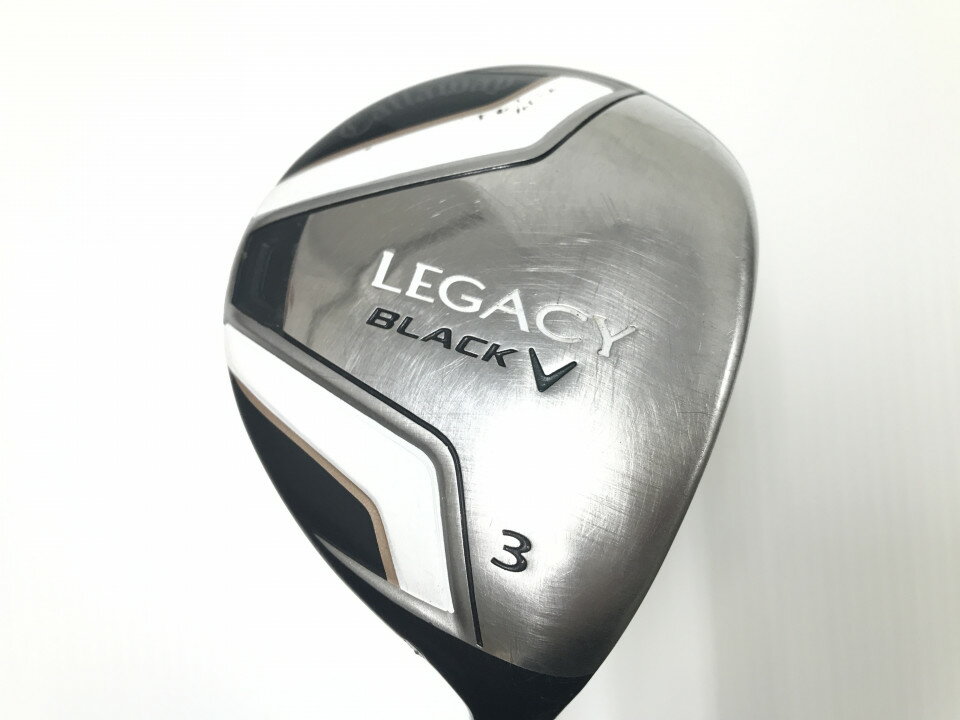 【中古】【訳あり】キャロウェイ LEGACY BLACK フェアウェイウッド 3W 15° Sフレックス 43.25インチ SPEED METALIX WB シリーズ Dランク 右利き用 Callaway ゴルフクラブ ゴルフドゥ ゴルフ用品 GOLF DO 中古