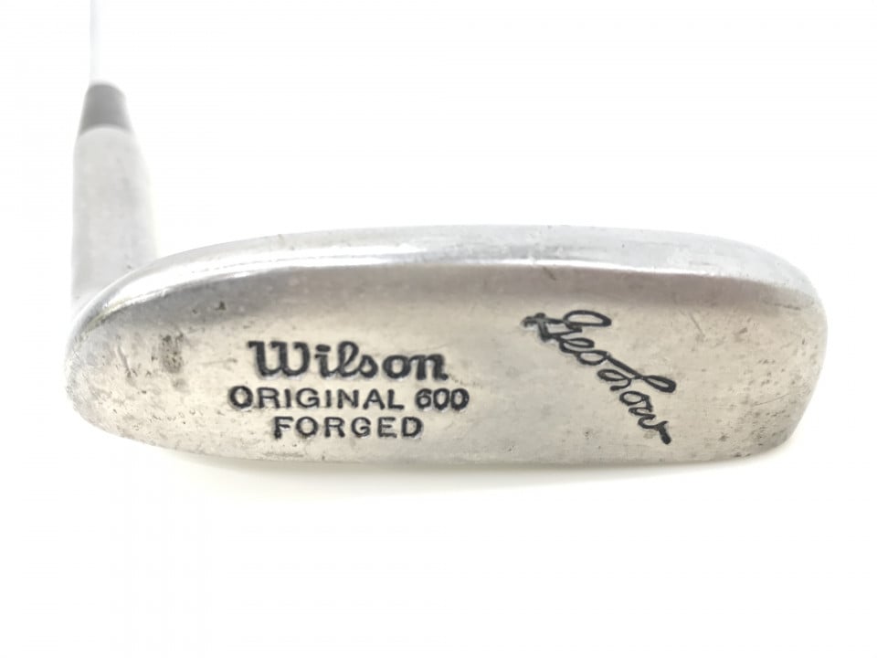 【中古】【訳あり】ウィルソン ORIGINAL 600 ジョージロー パター 35.0インチ オリジナルスチール Dランク 右利き用 Wilson ゴルフクラブ ゴルフドゥ ゴルフ用品 GOLF DO 中古ゴルフクラブ