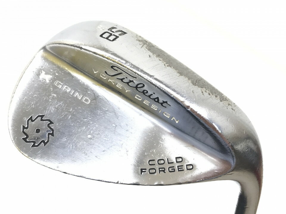 【中古】【訳あり】タイトリスト ボーケイ COLD FORGED 2015 ウェッジ 58° S200フレックス 35.0インチ ダイナミックゴールド Dランク 右利き用 Titleist ゴルフクラブ ゴルフドゥ ゴルフ用品 GOLF DO 中