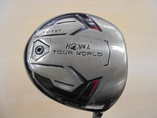 【中古】ホンマゴルフ TOUR WORLD TW737 455 ドライバー 9.5° Sフレックス 45.5インチ ヘッドカバーあり VIZARD EX-C55 Cランク 右利き..