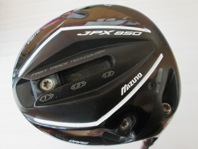 【中古】ミズノ JPX 850 ドライバー Sフレックス 45.5インチ マミヤ　AXIV V-8072　1W リシャフト品 Dランク 右利き用 MIZUNO ゴルフクラブ ゴルフドゥ ゴルフ用品 GOLF DO 中古ゴルフクラブ