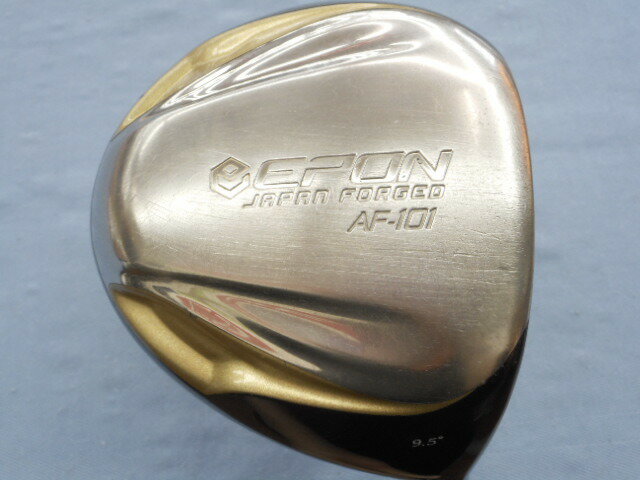 【中古】エポン AF-101 ドライバー 9.5° Sフレックス 45.25インチ ツア-AD EV-6 リシャフト品 Dランク 右利き用 EPON ゴルフクラブ ゴルフドゥ ゴルフ用品 GOLF DO 中古ゴルフクラブ