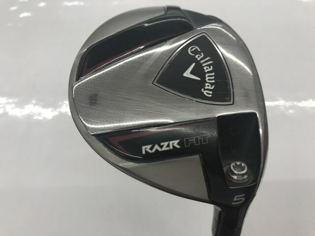 【中古】キャロウェイ RAZR FIT フェアウェイウッド 5W 18° Rフレックス 42.25インチ RAZR FIT シリーズ Cランク 右利き用 Callaway ゴルフクラブ ゴルフドゥ ゴルフ用品 GOLF DO 中古ゴルフクラブ