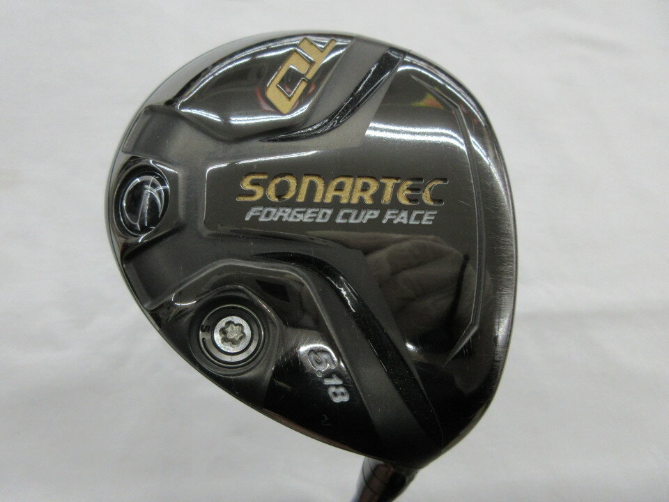 【中古】SONARTEC SONARTEC TD Titanium フェアウェイウッド 5W 18° Sフレックス 42.5インチ ヘッドカバーあり Diamana Kai’li70 リシャフト品 Cランク 右利き用 ゴルフクラブ ゴルフドゥ ゴル