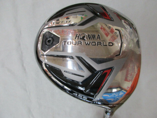 【中古】ホンマゴルフ TOUR WORLD TW737 455 ドライバー 9.5° Sフレックス 45.5インチ ヘッドカバーあり VIZARD EX-C65 Cランク 右利き..