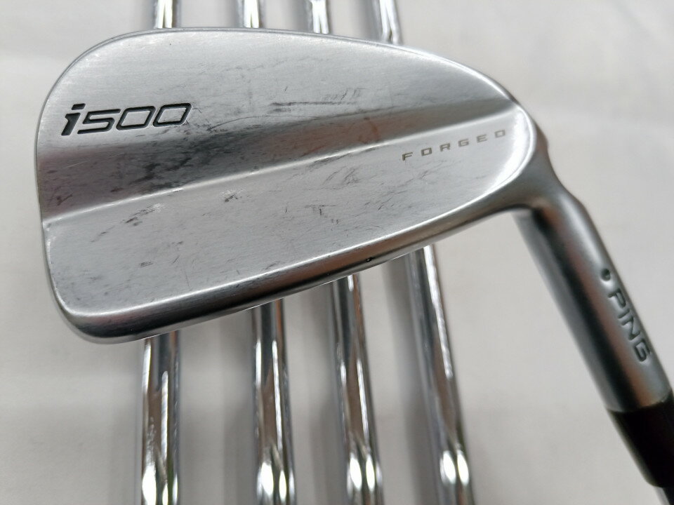 【中古】ピン i500 アイアンセット Sフレックス 37.63インチ NSプロ Zelos 7 Cランク 右利き用 PING ゴルフクラブ ゴルフドゥ ゴルフ用品 GOLF DO 中古ゴルフクラブ