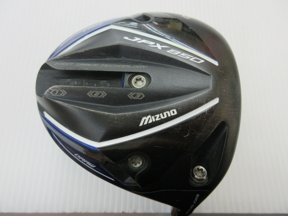 【中古】ミズノ JPX 850 ドライバー SRフレックス 44.75インチ ATTAS 6☆ 6 Cランク 右利き用 MIZUNO ゴルフクラブ ゴルフドゥ ゴルフ用品 GOLF DO 中古ゴルフクラブ