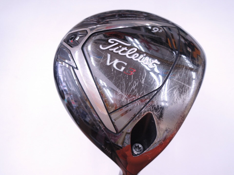 【中古】タイトリスト VG3 2018 ドライバー 9.5° Rフレックス 46.0インチ ヘッドカバーあり VG50 Dランク 右利き用 Titleist ゴルフクラブ ゴルフドゥ ゴルフ用品 GOLF DO 中古ゴルフクラブ