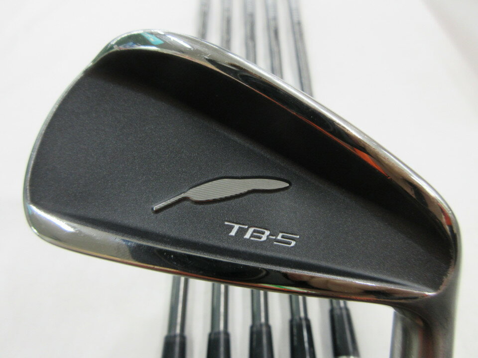 【中古】フォーティーン TB-5 FORGED ブラックエディション アイアンセット Rフレックス 38.5インチ FS-90i ブラックエディション Cラ..