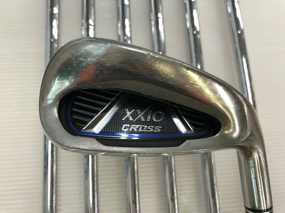 【中古】ダンロップ XXIO CROSS アイアンセット Rフレックス 38.5インチ NSプロ Zelos 7 Dランク 右利き用 DUNLOP ゴルフクラブ ゴルフドゥ ゴルフ用品 GOLF DO 中古ゴルフクラブのサムネイル