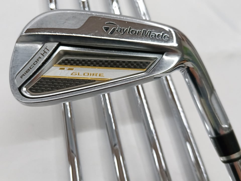 【中古】テーラーメイド M GLOIRE アイアンセット Sフレックス 37.75インチ NSプロ820GH Cランク 右利き用 Taylormade ゴルフクラブ ゴ..