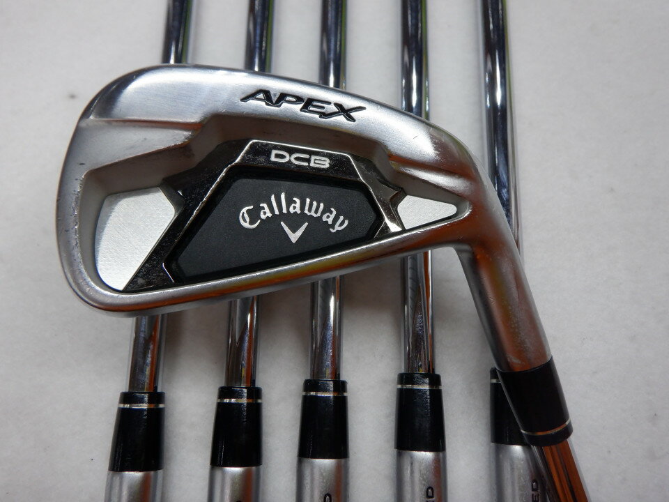 【中古】キャロウェイ APEX DCB 2021 アイアンセット Sフレックス 38.125インチ NSプロ950GH neo Cランク 右利き用 Callaway ゴルフク..