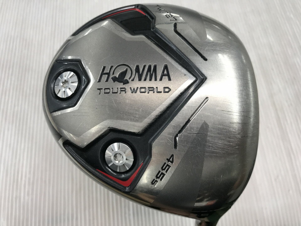 【中古】ホンマゴルフ ツアーワールド TW727 455s ドライバー 9.5° Sフレックス 45.75インチ VIZARD EX-Z 65 リシャフト品 Dランク 右..