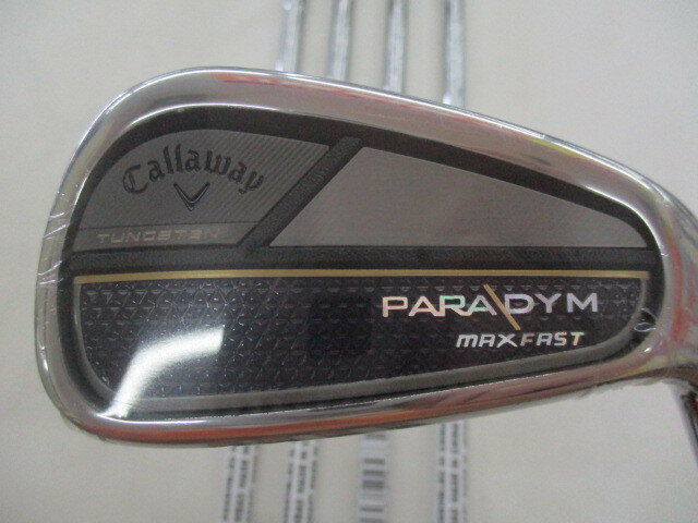 【中古】キャロウェイ PARADYM MAX FAST アイアンセット 24° Sフレックス 37.625インチ NSプロ Zelos 7 Sランク 右利き用 Callaway ゴルフクラブ ゴルフドゥ ゴルフ用品 GOLF DO 中古ゴルフクラブ