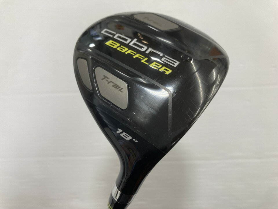 【中古】コブラ バフラー T-rail フェアウェイウッド 5W 18° SRフレックス 42.75インチ ツアーAD バフラー T-rail Cランク 右利き用 COBRA ゴルフクラブ ゴルフドゥ ゴルフ用品 GOLF DO 中古ゴルフクラのサムネイル