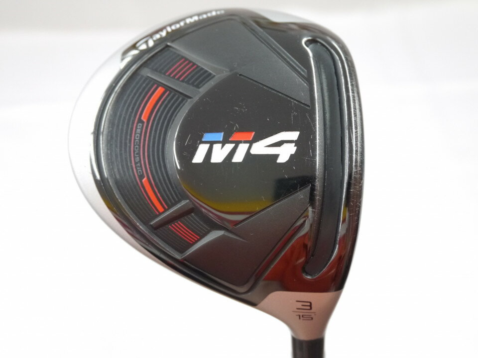 【中古】テーラーメイド M4 フェアウェイウッド 3W 15° Rフレックス 43.25インチ ヘッドカバーあり FUBUKI TM5 Cランク 右利き用 Taylormade ゴルフクラブ ゴルフドゥ ゴルフ用品 GOLF DO 中古ゴルフク