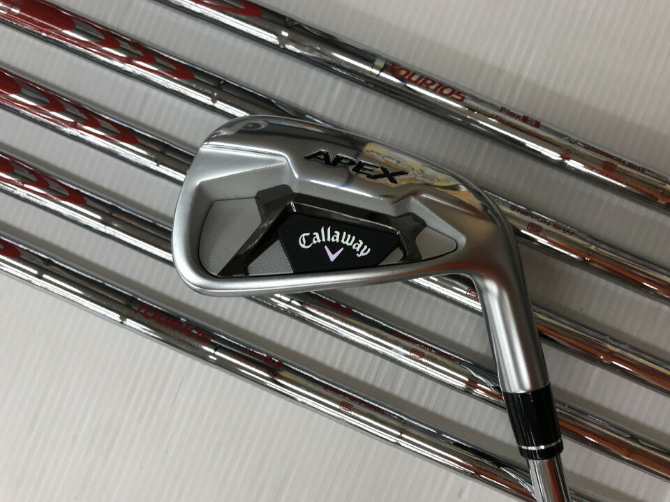 【中古】キャロウェイ APEX 2021 アイアンセット Sフレックス 37.75インチ NSプロ MODUS 3 TOUR 105 Cランク 右利き用 Callaway ゴルフ..