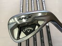 【中古】キャロウェイ APEX 2021 アイアンセット Rフレックス 38.0インチ Diamana 55 リシャフト品 Dランク 右利き用 Callaway ゴルフ..