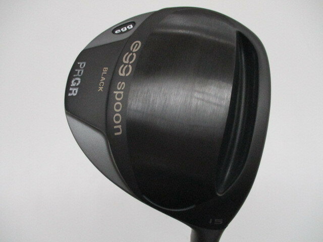 【中古】プロギア egg spoon BLACK フェアウェイウッド FW 15° Sフレックス 43.25インチ ヘッドカバーあり Diamana for PRGR (egg) Cランク 右利き用 PRGR ゴルフクラブ ゴルフドゥ ゴルフ用品 GOLF DO 中古ゴ