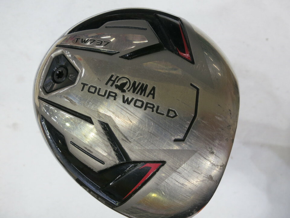 【中古】ホンマゴルフ TOUR WORLD TW737 455 ドライバー 10.5° SRフレックス 45.5インチ ヘッドカバーあり VIZARD EX-C55 Dランク 右利..