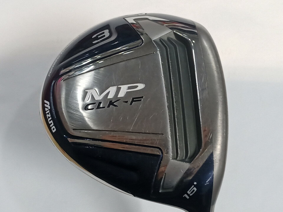 【中古】ミズノ MP CLK-F チタンフェース フェアウェイウッド 3W 15° Sフレックス 43.0インチ クロカゲXT70 リシャフト品 Cランク 右利き用 MIZUNO ゴルフクラブ ゴルフドゥ ゴルフ用品 GOLF DO 中