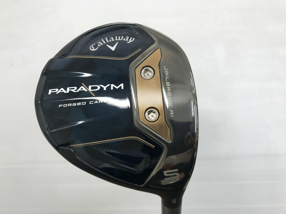 キャロウェイ PARADYM フェアウェイウッド 5W 18° SRフレックス 42.25インチ VENTUS TR 5 for Callaway Cランク 右利き用 Callaway ゴルフクラブ ゴルフドゥ ゴルフ用品 GOLF DO 中古ゴルフクラブ