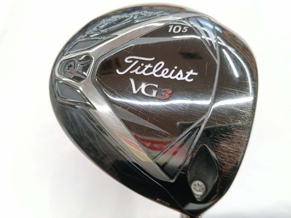 【中古】タイトリスト VG3 2018 ドライバー 10.5° Sフレックス 45.5インチ ヘッドカバーあり VG60 Dランク 右利き用 Titleist ゴルフクラブ ゴルフドゥ ゴルフ用品 GOLF DO 中古ゴルフクラブ