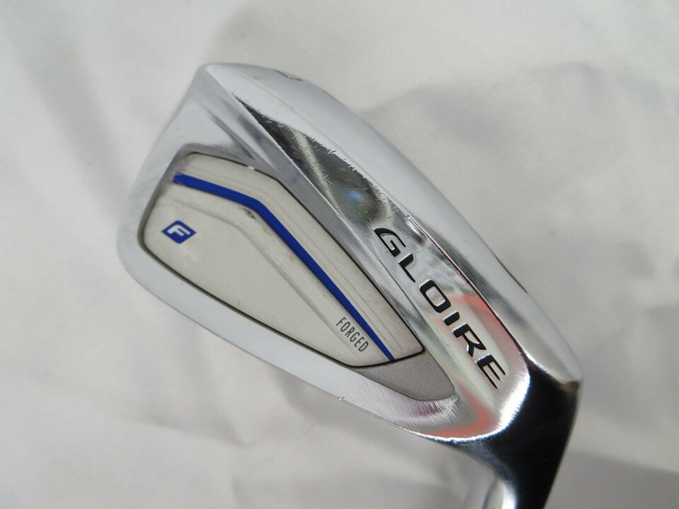 【中古】【訳あり】テーラーメイド GLOIRE F 2017 アイアンセット 27° Sフレックス 37.75インチ GL 6600 Cランク 右利き用 Taylormade ..